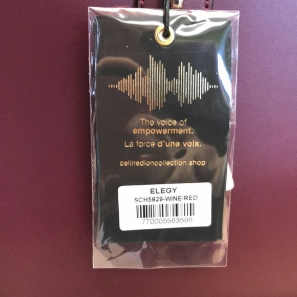 Celine Dion Elegy Leather Satchel - Picture 6 of 7